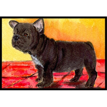 Micasa 18 x 27 in. French Bulldog Indoor Outdoor Doormat MI633139